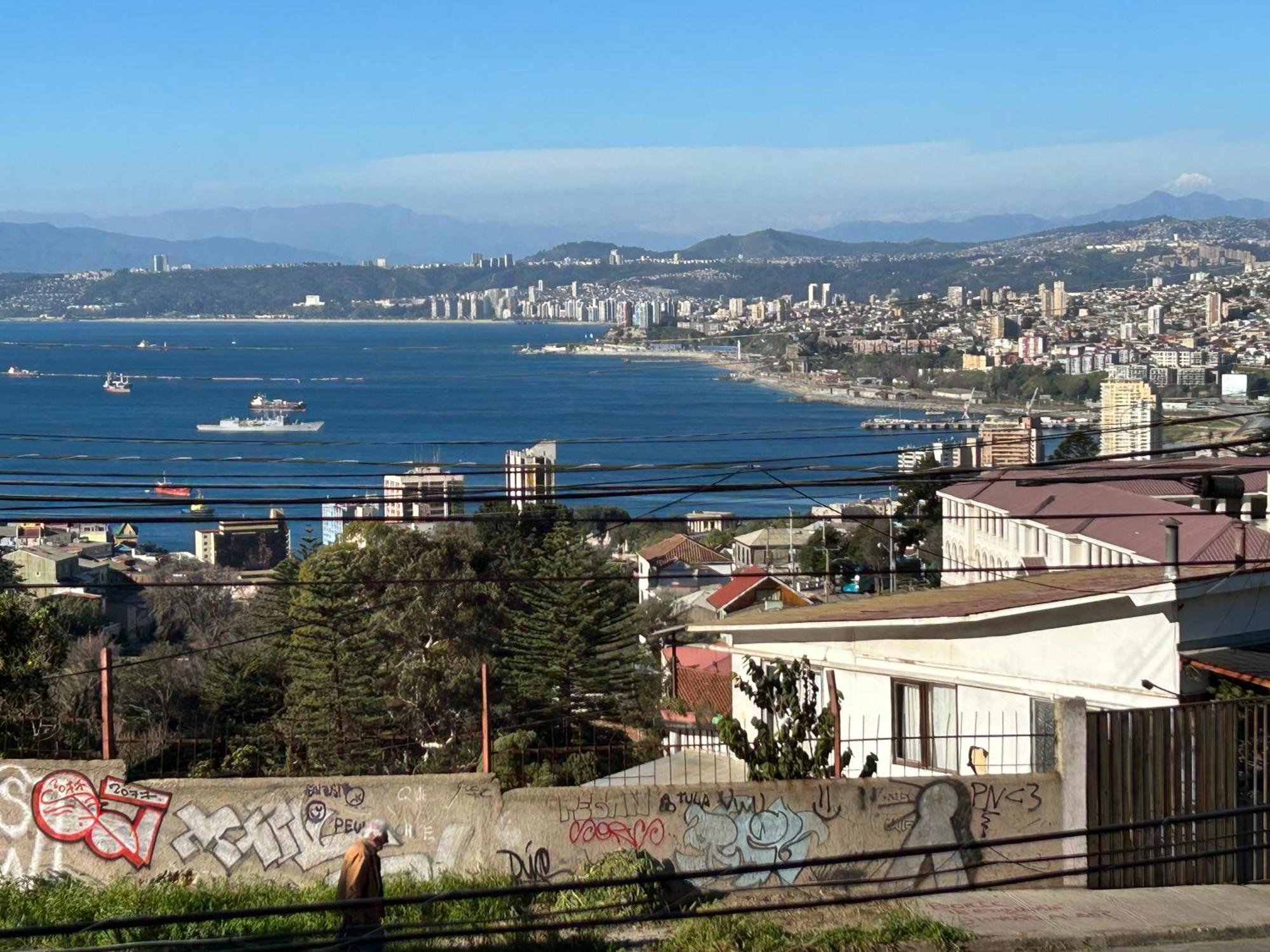 Hotel Faro Azul Valparaiso Cerro Alegre Exterior foto
